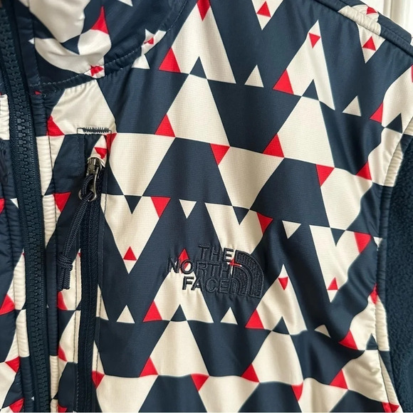 The north face Mens Small Tundra Fleece Zip Up Jacket Teal Rain Resistant Cozy - Picture 4 of 4